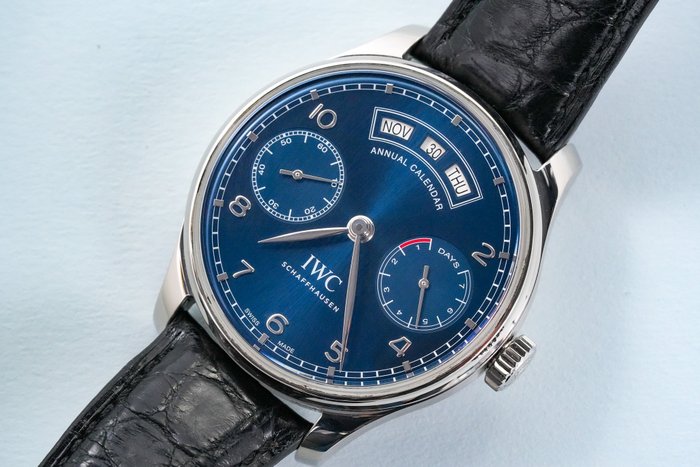 IWC - Portuguese Annual Calendar Blue Dial - IW503502 - Mænd - 2011-nu