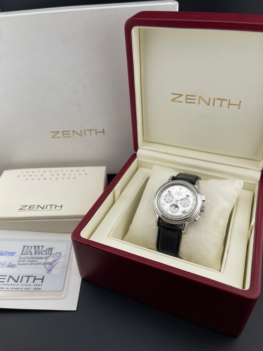 Zenith - El Primero - 01 0240 410 Chronograph Moonphase - Unisex - 2000-2010