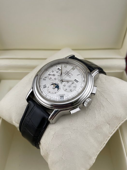 Zenith - El Primero - 01 0240 410 Chronograph Moonphase - Unisex - 2000-2010