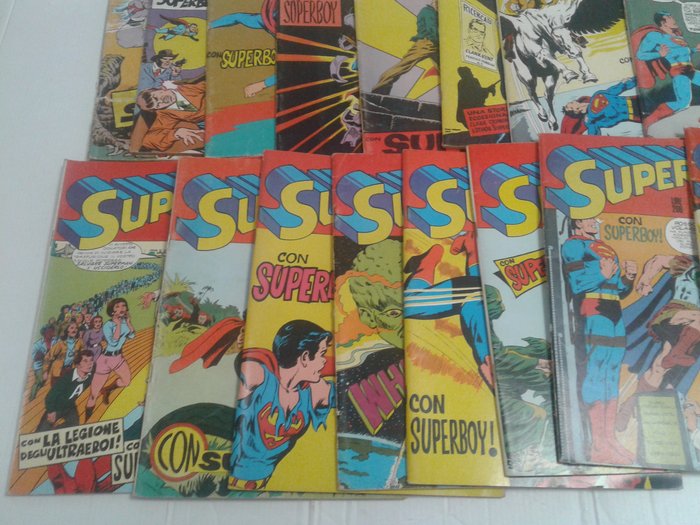 Superman 1/16 completa - 2° serie williams - 1 Comic collection - Første udgave - 1971