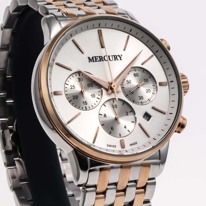 Mercury - Swiss Chronograph - ME395-SR-1 - Ingen mindstepris - Mænd - 2011-nu