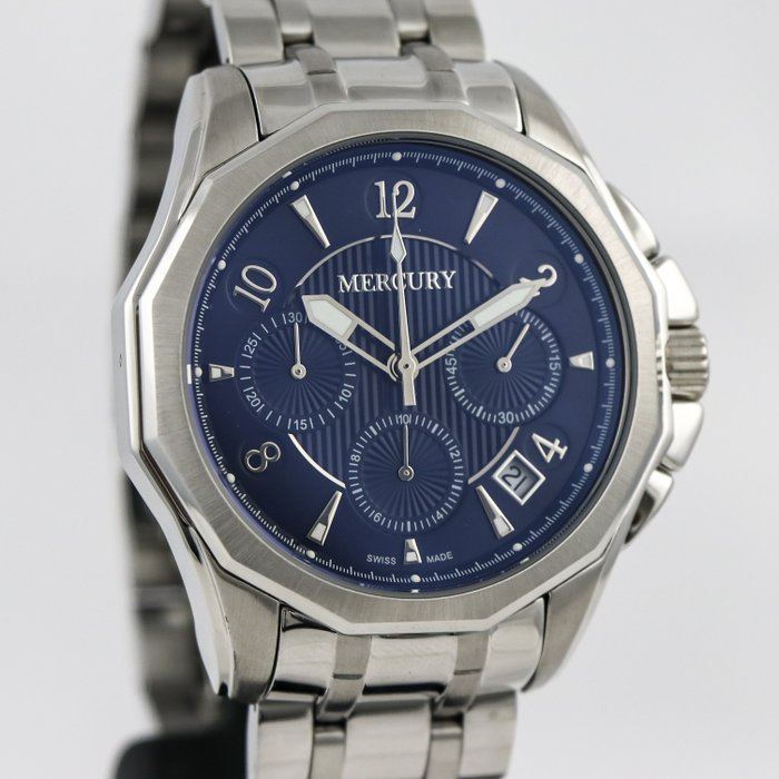 Mercury - Swiss Chronograph - ME350-SS-9 - Ingen mindstepris - Mænd - 2011-nu