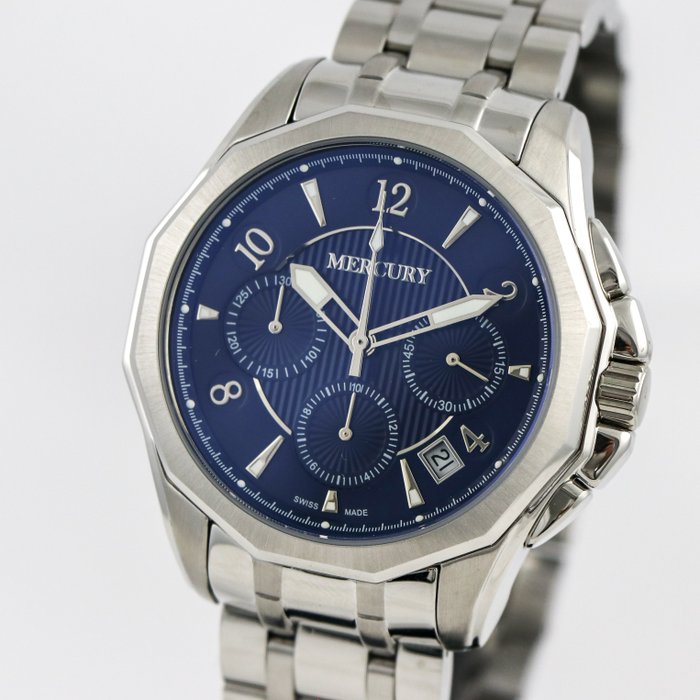 Mercury - Swiss Chronograph - ME350-SS-9 - Ingen mindstepris - Mænd - 2011-nu