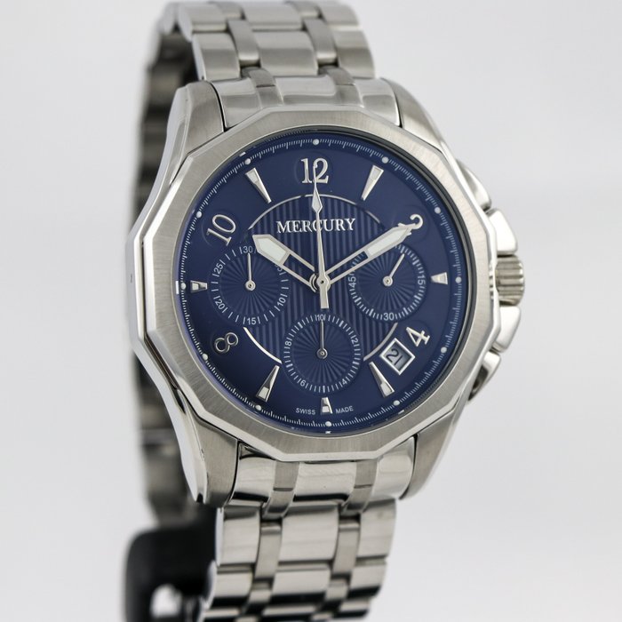 Mercury - Swiss Chronograph - ME350-SS-9 - Ingen mindstepris - Mænd - 2011-nu