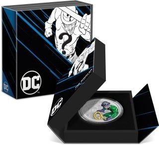 Niue 10 Dollars 2023 DC Villains - Riddler 3 Oz (999)