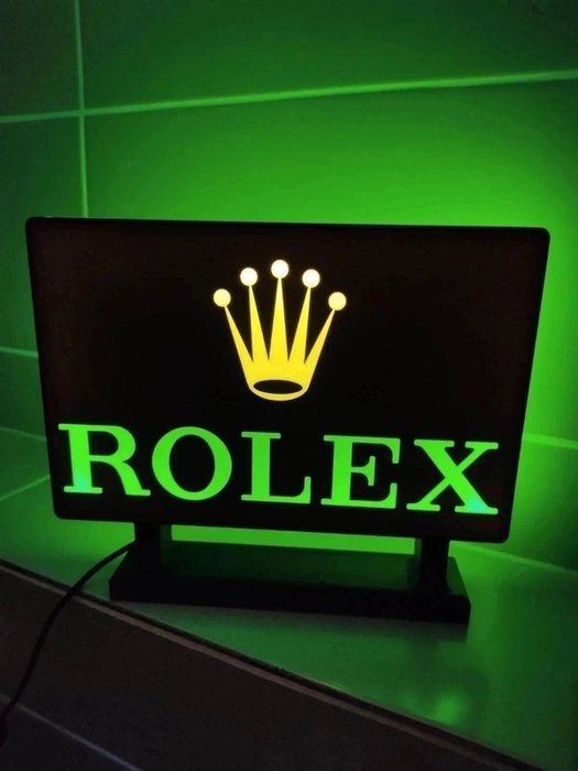 Rolex - luminous sign