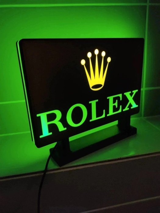 Rolex - luminous sign