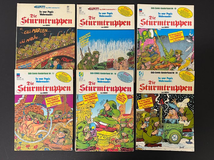 Spaß- und Unterhaltung Paket (41) - Clever und Smart (17) - Die Sturmtruppen (17) - u.a. (7) - 41 Comic - Flere udgaver