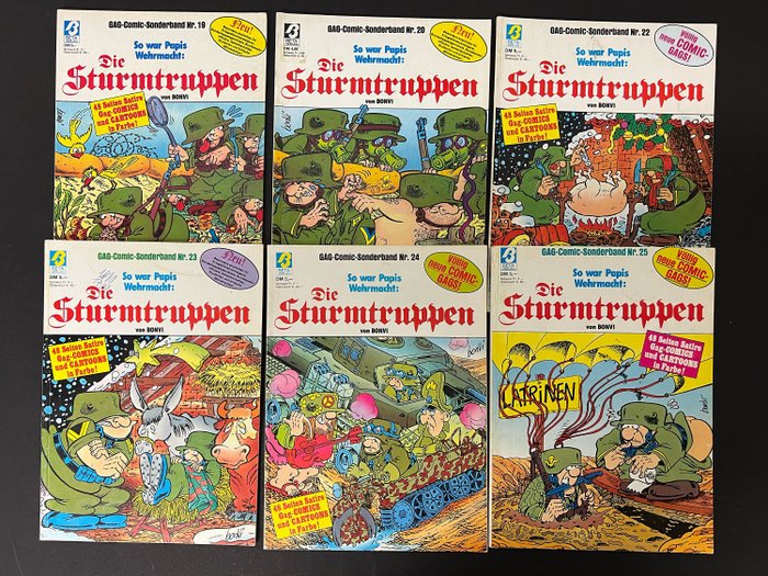 Spaß- und Unterhaltung Paket (41) - Clever und Smart (17) - Die Sturmtruppen (17) - u.a. (7) - 41 Comic - Flere udgaver