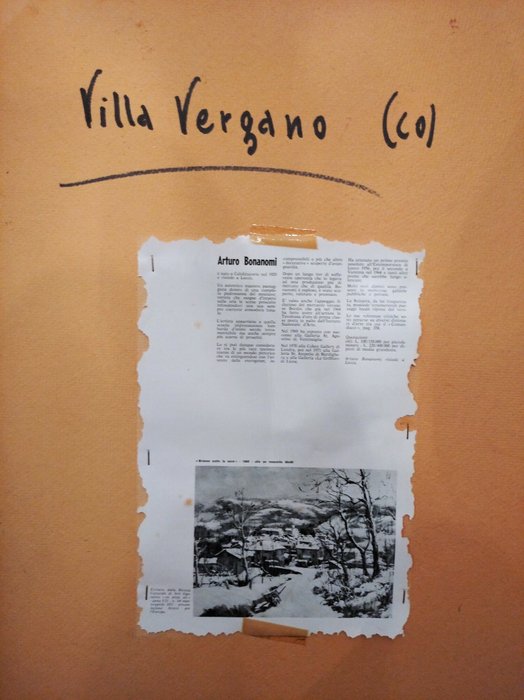 Arturo Bonanomi (1920-2010) - Villa Vergano (Co)