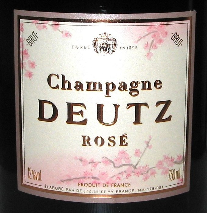 Deutz, Rosé Limited Edition "Sakura" - Champagne - 3 Flasker (0,75 L)