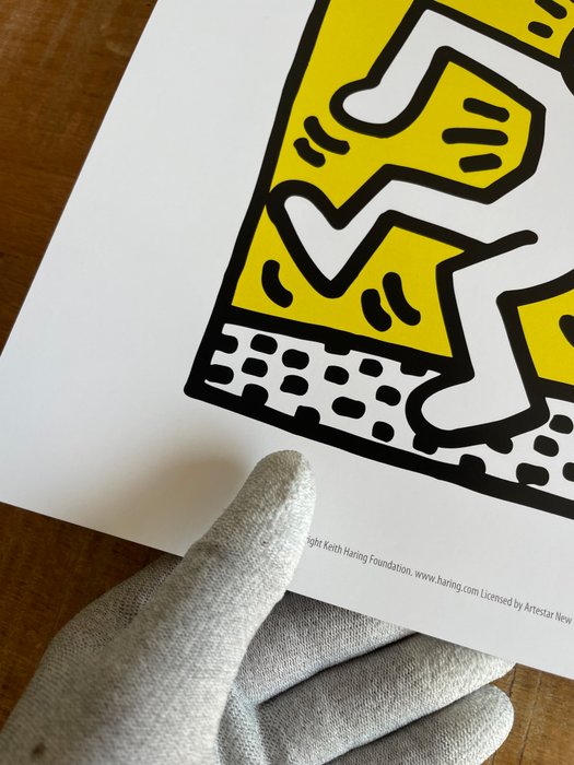 Keith Haring (after) - (1958-1990), Growing 3, 1988, Licensed by Artestar New York