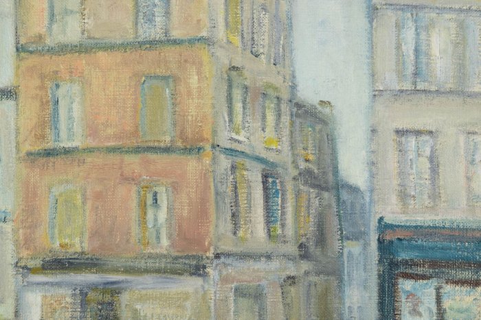 Lyne Seybel (1919-2009) - Montmartre, la rue Berthe