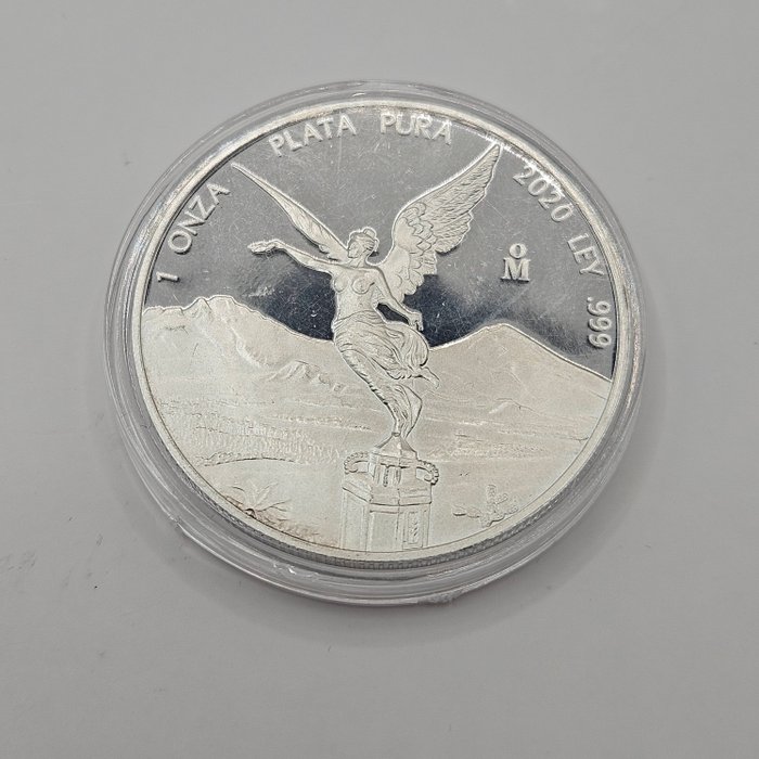 Mexico. 1 Onza 2020 Libertad, 1 Oz (.999) Proof  (Ingen mindstepris)