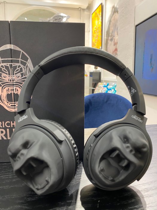 Richard Orlinski (1966) - Headphones Kong (black)