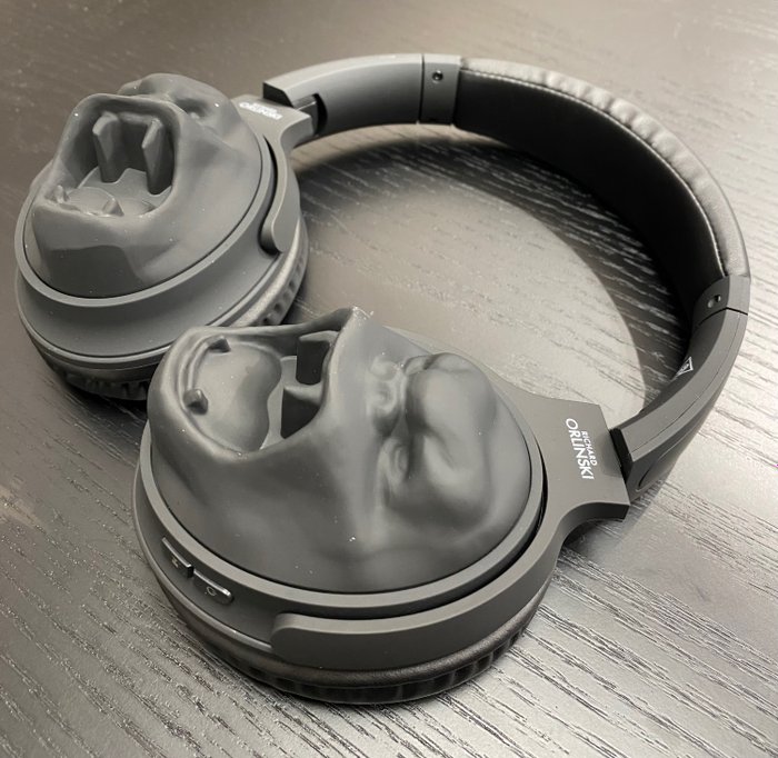 Richard Orlinski (1966) - Headphones Kong (black)