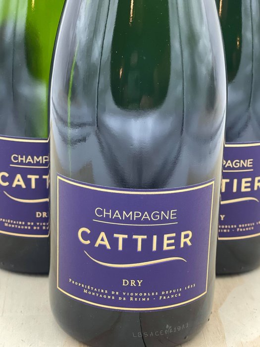 Cattier Dry - Champagne - 6 Flasker (075 L)