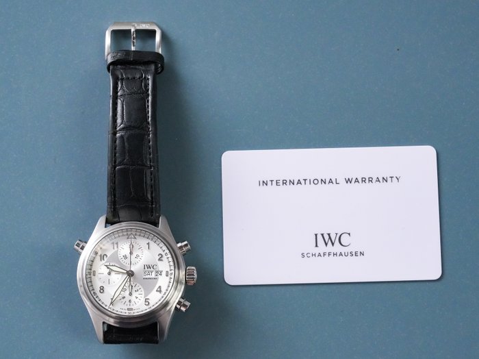 IWC - Pilot Spitfire Double Chronograph - IW371343 - Mænd - 2010-2020