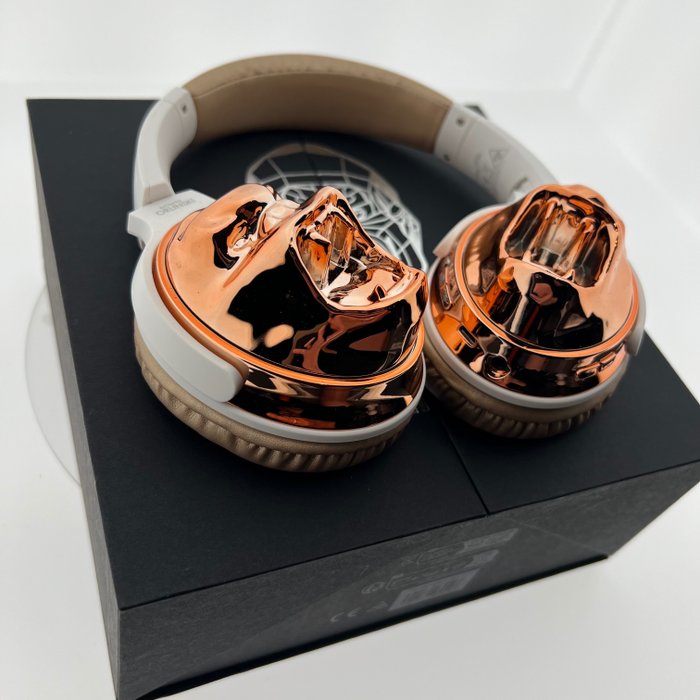 Richard Orlinski (1966) - Headphones King Kong - Rose Gold Metallic