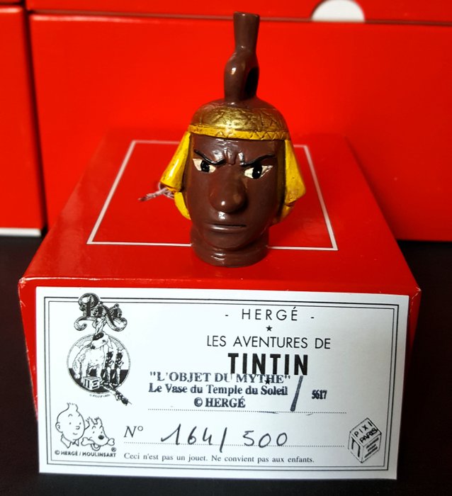 Pixi - Tintin - Le Vase du Temple du Soleil - Objet du mythe - Réf. 5617 - Tintin et le Temple du Soleil - 1996