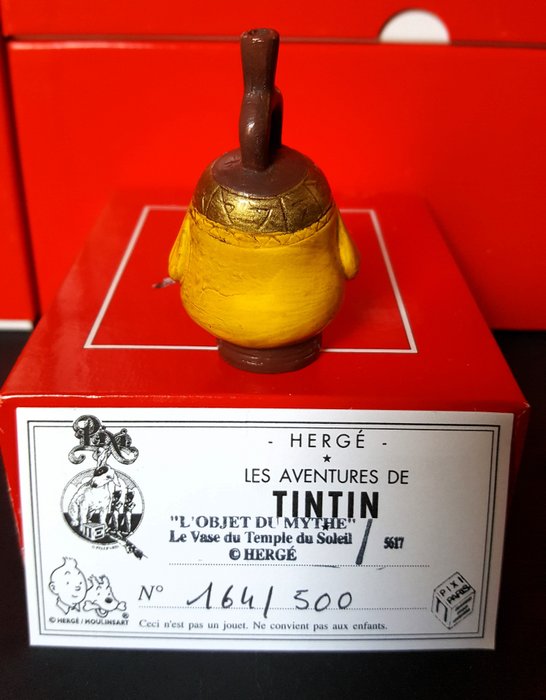 Pixi - Tintin - Le Vase du Temple du Soleil - Objet du mythe - Réf. 5617 - Tintin et le Temple du Soleil - 1996