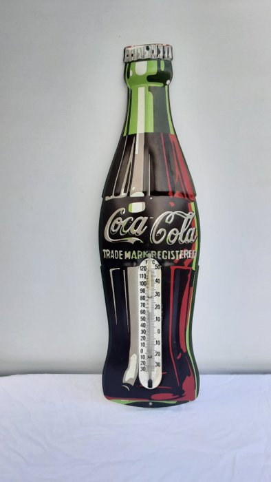 Coca-Cola - Reklameplakat - Metal