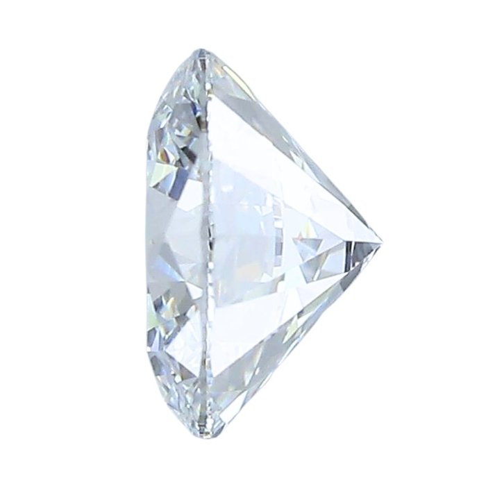 1 pcs Diamant  (Natur)  - 0.70 ct - Rund - D (farveløs) - IF - Gemological Institute of America (GIA)