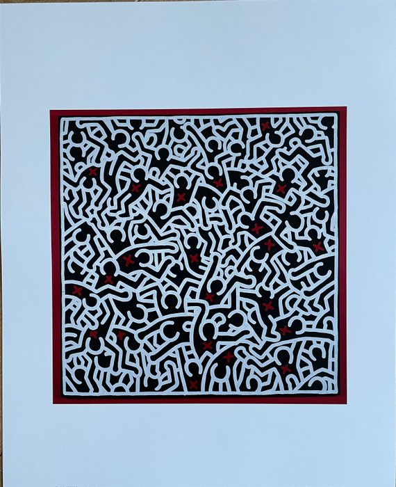 Keith Haring (after) - (1958-1990), Untitled, 1985, Licensed by Artestar New York