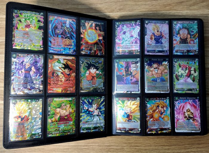 Bandai - Dragon Ball Super card Game Mixed collection - Lot 108 Foil Cards - With SR  SPR cards