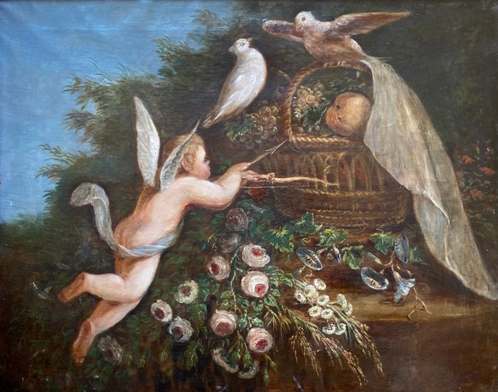 Scuola Fiamminga (XVIII-XIX) - Allegoria dell'Abbondanza