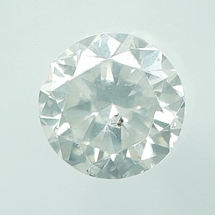 1 pcs Diamant  (Natur)  - 0.31 ct - H - I1 - Gem Report Antwerp (GRA)