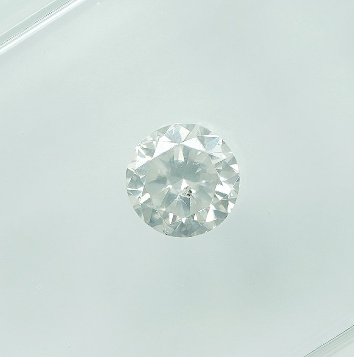 1 pcs Diamant  (Natur)  - 0.31 ct - H - I1 - Gem Report Antwerp (GRA)