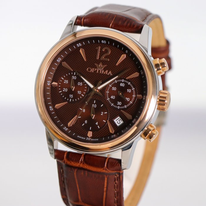 Optima - Swiss Chronograph - OSC423-SRL-4 - Ingen mindstepris - Mænd - 2011-nu