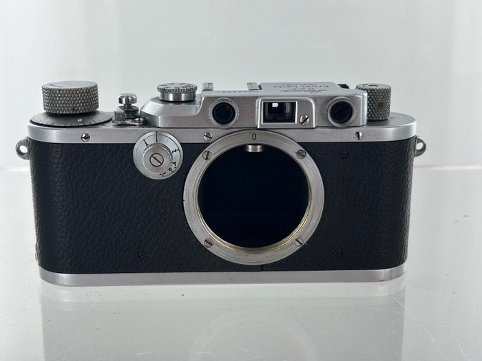 Leica IIIa in Ledertasche + Elmar 35/5cm | Rangefinder søgerkamera  (Ingen mindstepris)