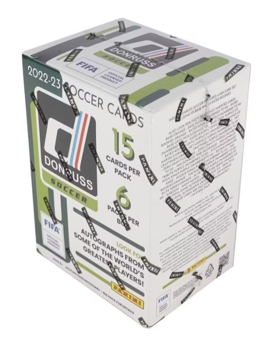 2022/23 - Panini Donruss - 6-Pack Blaster Box - Chase The Autograph - Blaster Box - World Cup - 1 Box