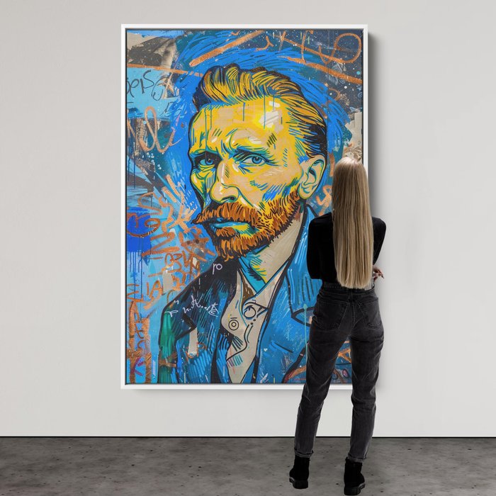 Dine Chanima (XX-XXI) - (XXL) Giant Gogh in Vivid Style