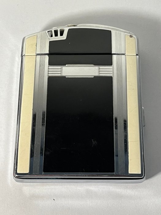 Ronson - ART DECO TWENTYCASE - Lighter - Aluminium, Emalje