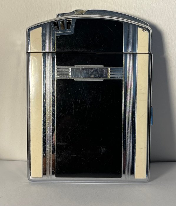 Ronson - ART DECO TWENTYCASE - Lighter - Aluminium, Emalje