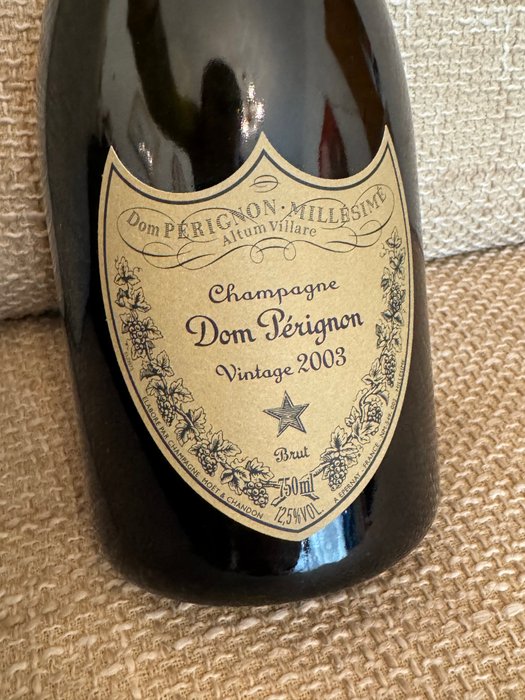 2003 Dom Pérignon - Champagne Brut - 1 Flaske (0,75L)