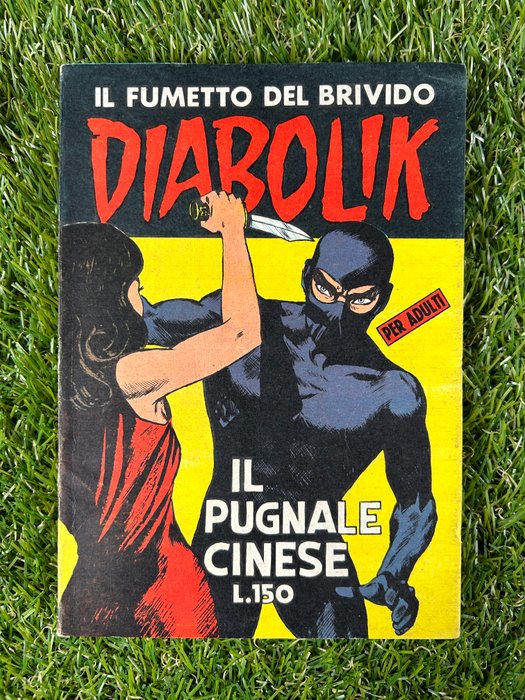 Diabolik Prima serie n 23 - Il pugnale cinese - 1 Album - Første udgave - 1964