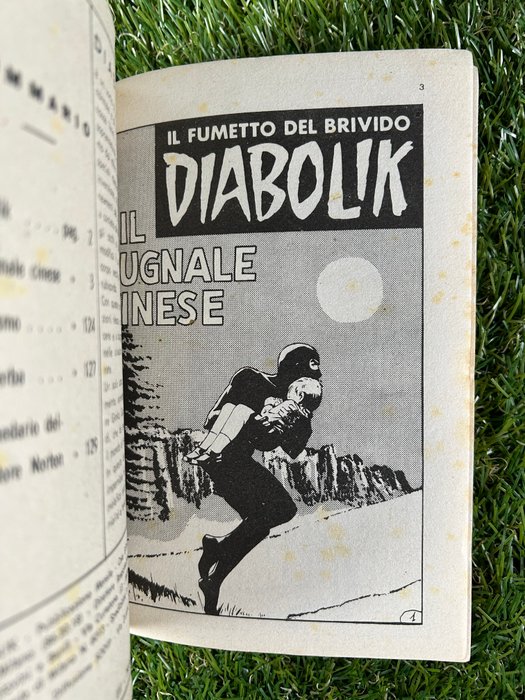 Diabolik Prima serie n 23 - Il pugnale cinese - 1 Album - Første udgave - 1964