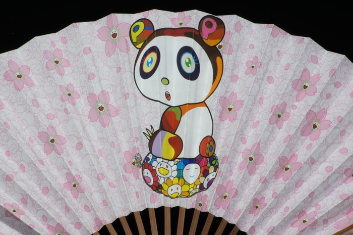 Takashi Murakami (1962) - Mononoke Kyoto Limited Edition Folding Fan