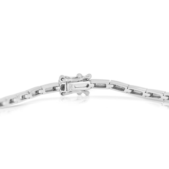 Armbånd - 18 kraat Hvidguld -  0.34ct. tw. Diamant (Natur)