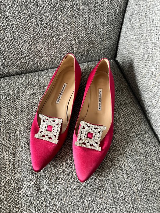 Manolo Blahnik - Flade sko - Størelse: 40 (EU/IT) / 7 (UK) / 10 (US)