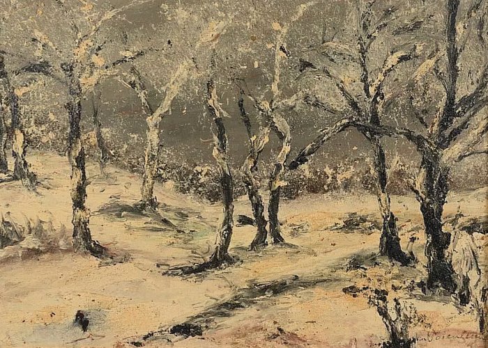 Voiculescu (1950) - Winter forest path - NO RESERVE