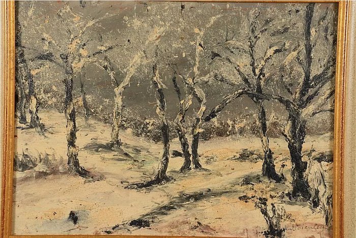 Voiculescu (1950) - Winter forest path - NO RESERVE