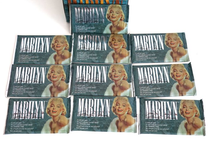 The Diamond  Card Booster pack - Marilyn Monroe lot de 20 booster Neuf - 1993