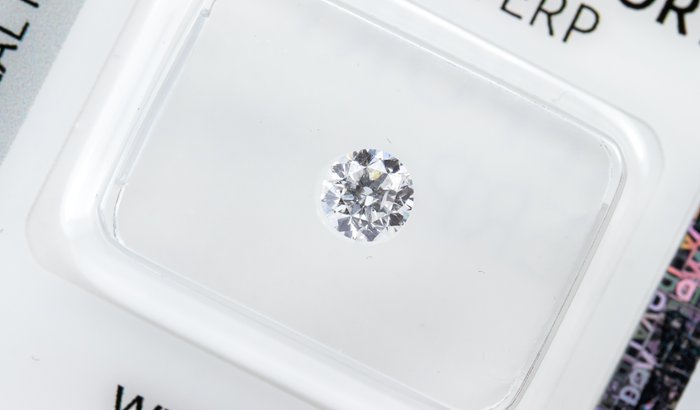 Ingen mindstepris - 1 pcs Diamant  (Natur)  - 0.41 ct - Rund - E - I1 - Gem Report Antwerp (GRA)