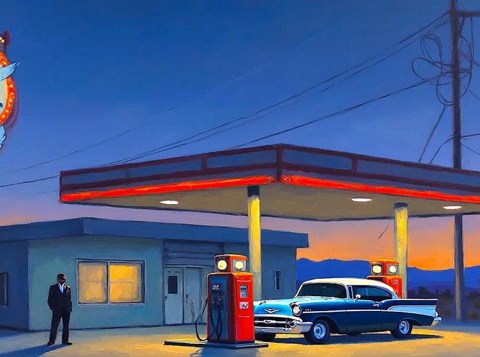 RINGER - Hommage à Hopper "GAS" #3 (XXL)