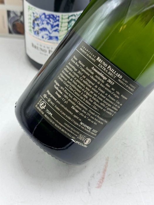 2015 Bruno Paillard, Assemblage - Champagne Extra Brut - 2 Flasker (0,75 L)